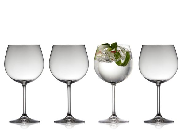 Lyngby Glas - Juvel Gin & tonic, 57cl, 4 stk.