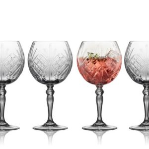 Lyngby Glas - Krystal Melodia Gin & tonic-glas 65 cl 4 stk.