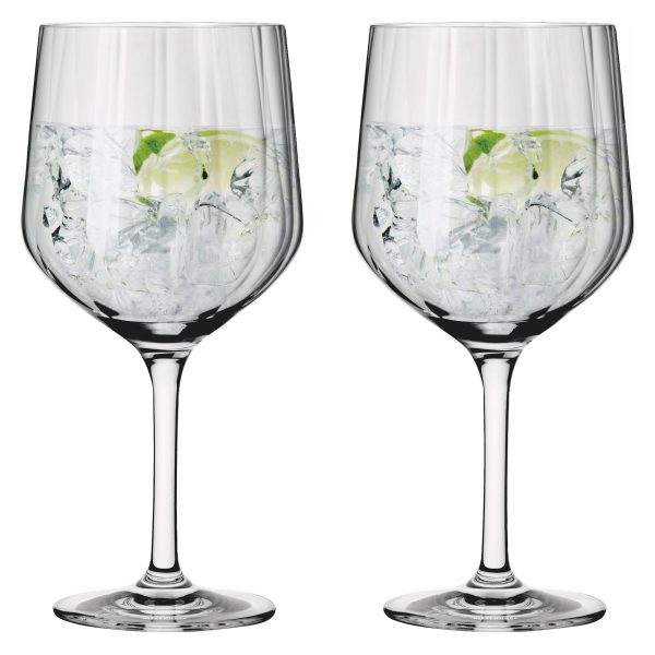 Sternschliff Gin & Tonic glas, 2 stk