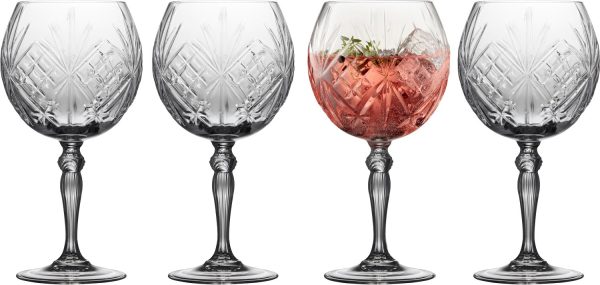Gin & Tonicglas Melodia 65 cl 4 stk.